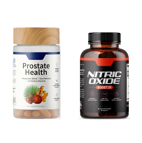 Nitric Oxide & Saw Palmetto Capsule Set gods grace