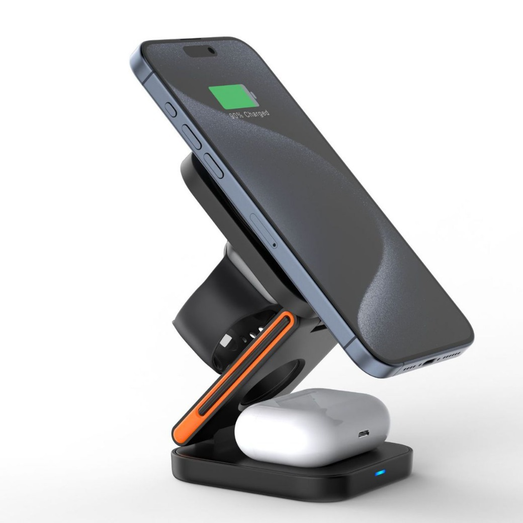 3-in-1 Folding Wireless Charger gods grace
