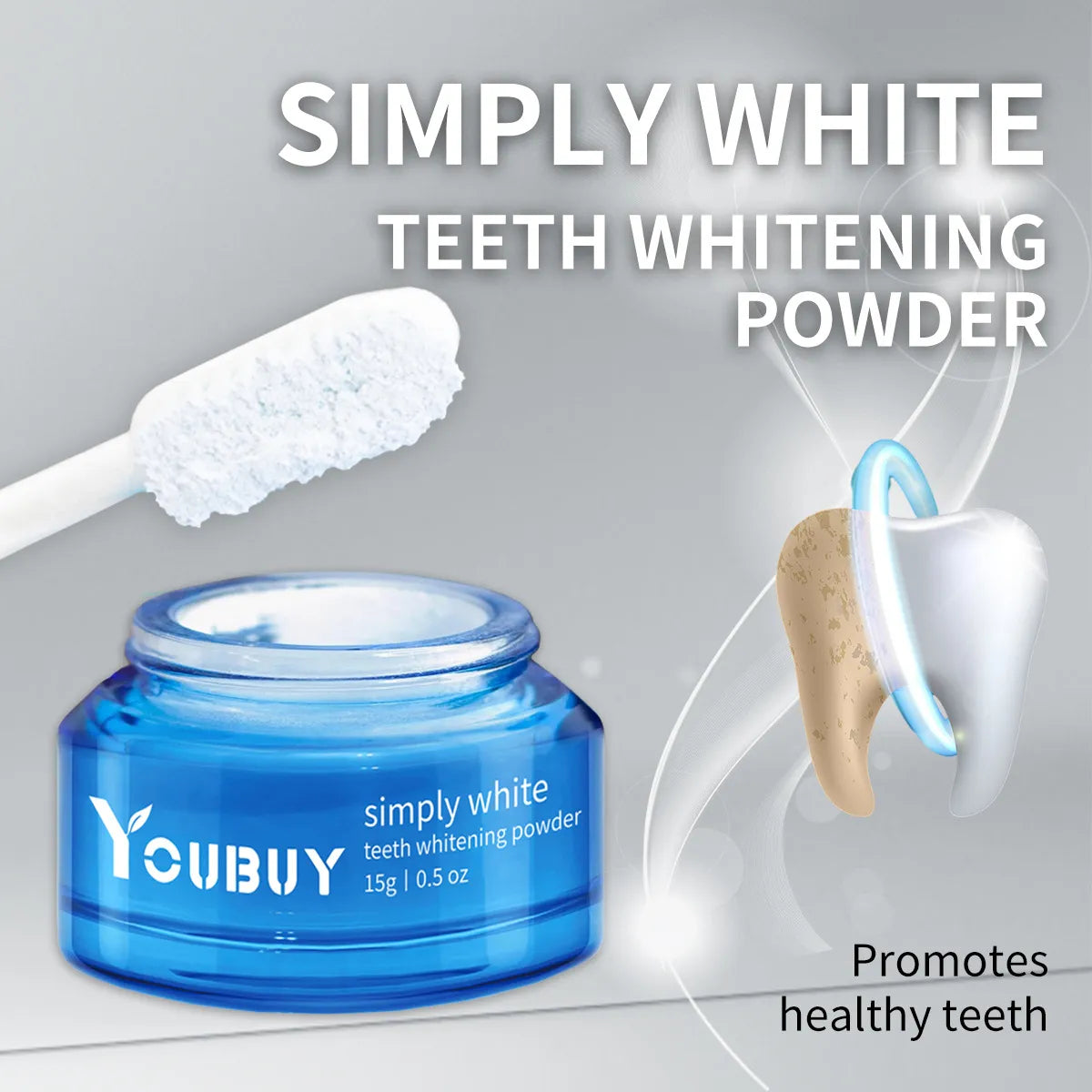 YOUBUY Teeth Whitening Brightening Powder gods grace