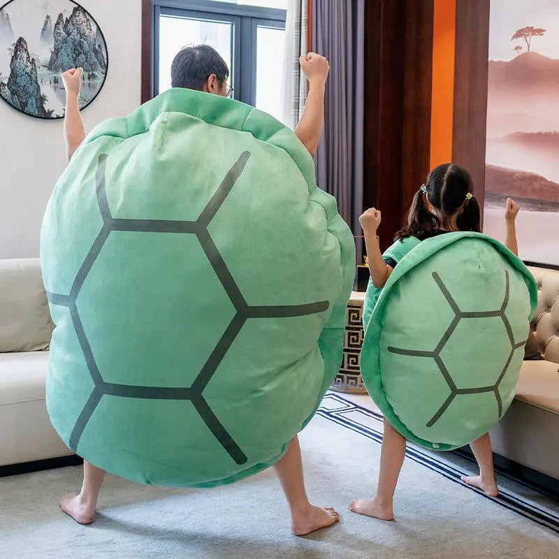 Green Wearable Turtle Shell Pillows gods grace