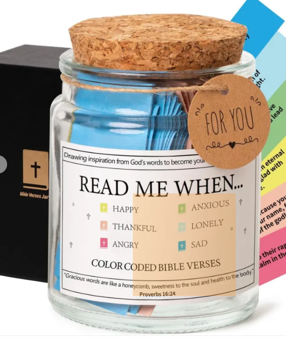 Faith & Joy Verse Jar gods grace