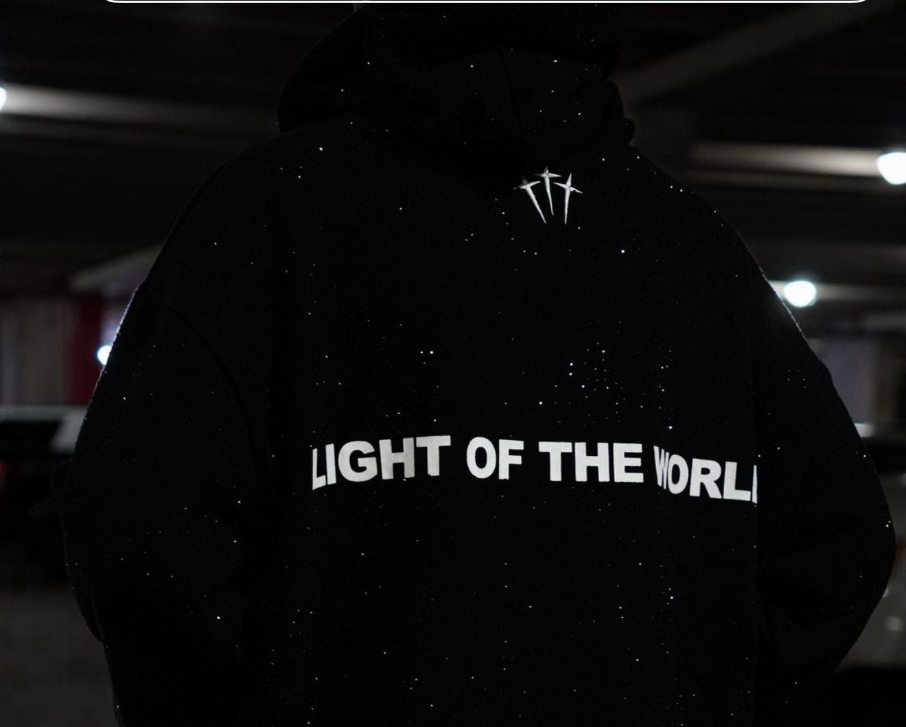 Pullover Round Neck Hooded Sweatshirt gods grace