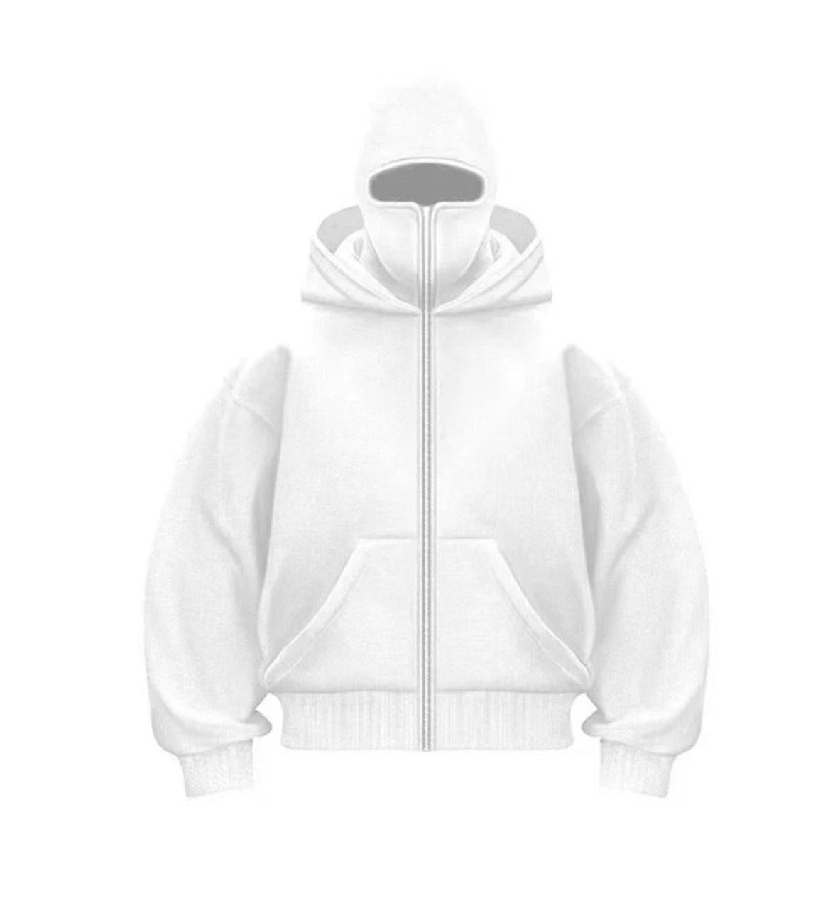 Men's Hooded Zip-Up Baseball Jacket gods grace