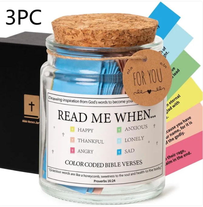 Faith & Joy Verse Jar gods grace
