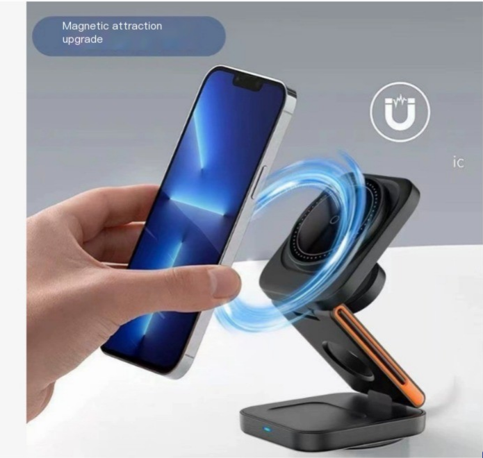 3-in-1 Folding Wireless Charger gods grace