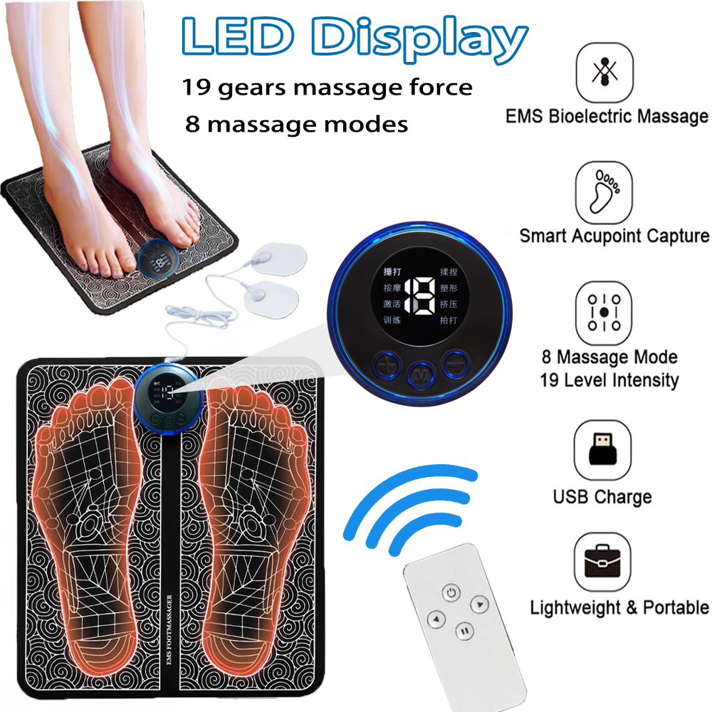 Rechargeable Foot Massage Pad gods grace