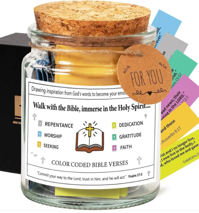 Faith & Joy Verse Jar gods grace