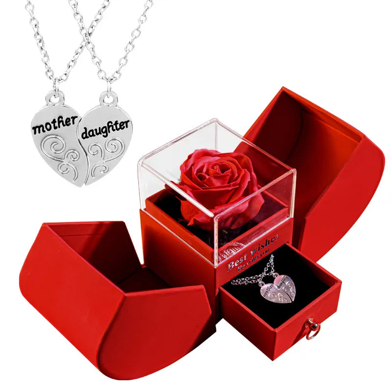 Christmas Jewelry Box Necklace gods grace