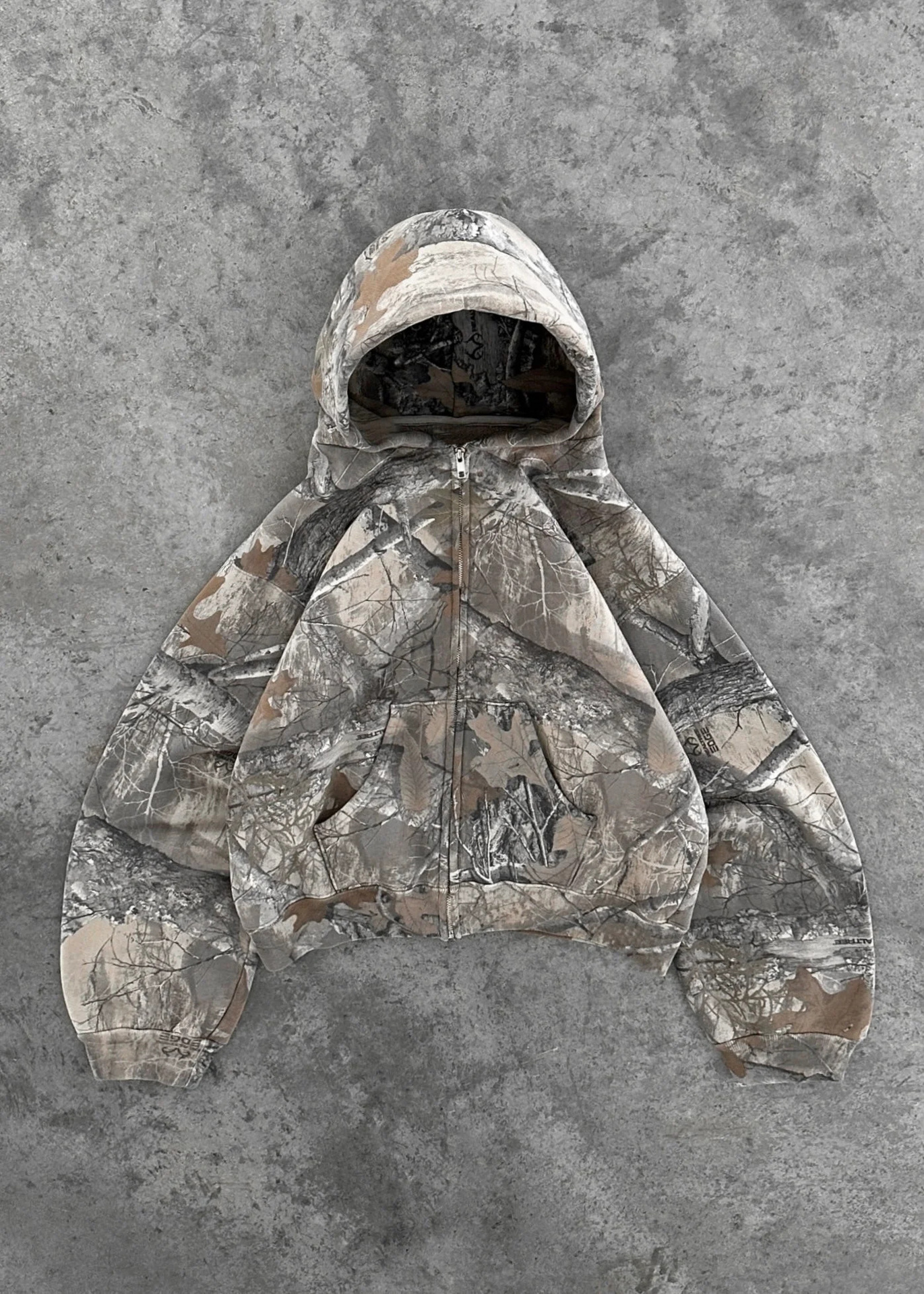Urban Camo Retro Hoodie gods grace