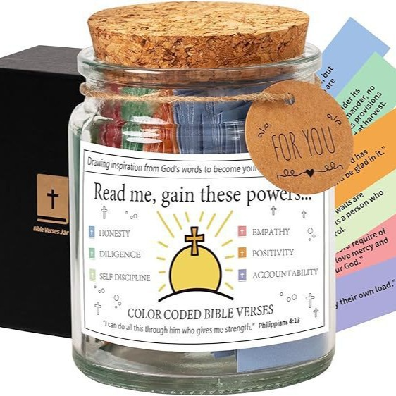 Faith & Joy Verse Jar gods grace