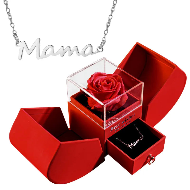Christmas Jewelry Box Necklace gods grace