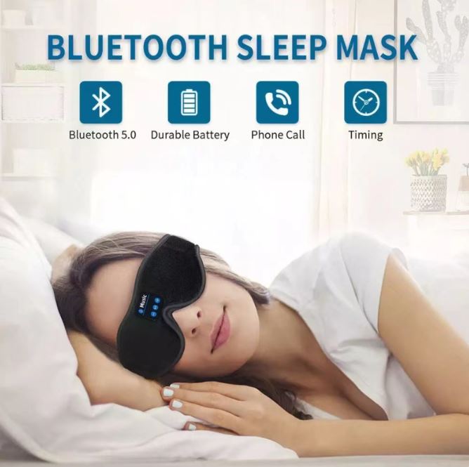 3D Eye Mask Bluetooth 50 Unlimited Music Stereo gods grace