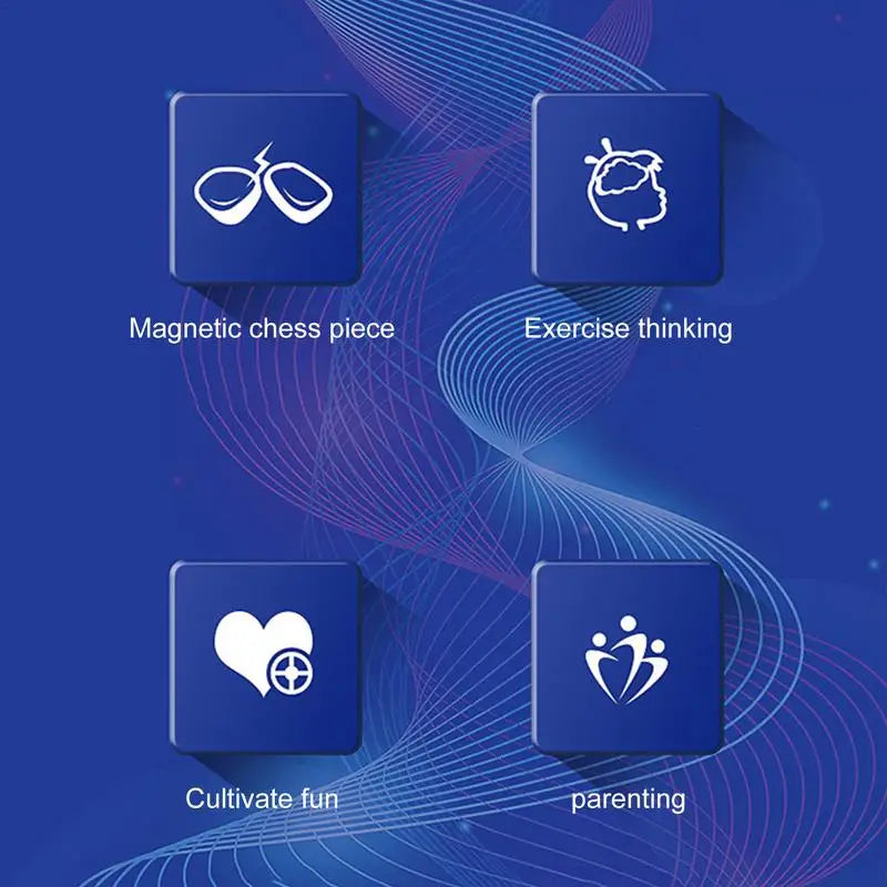Chess Board Game Magnetic Effect gods grace