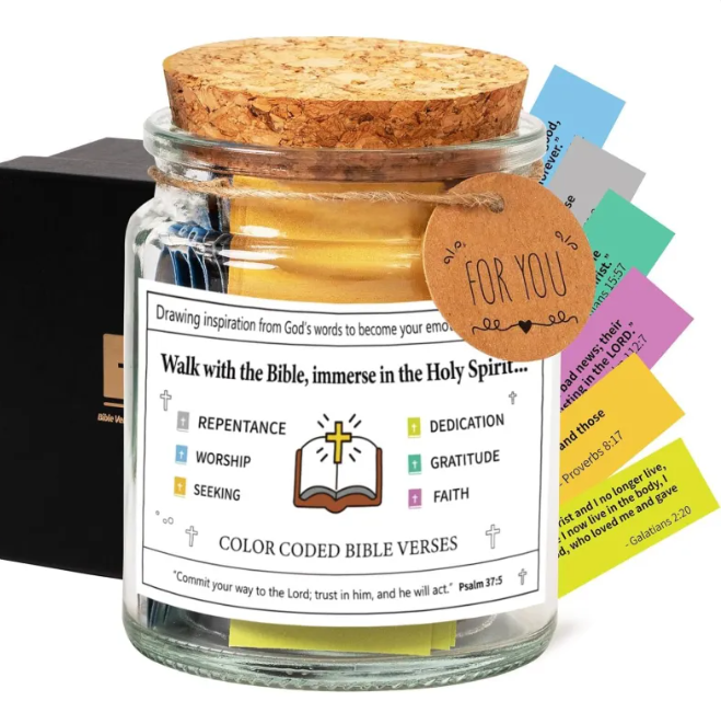 Faith & Joy Verse Jar gods grace