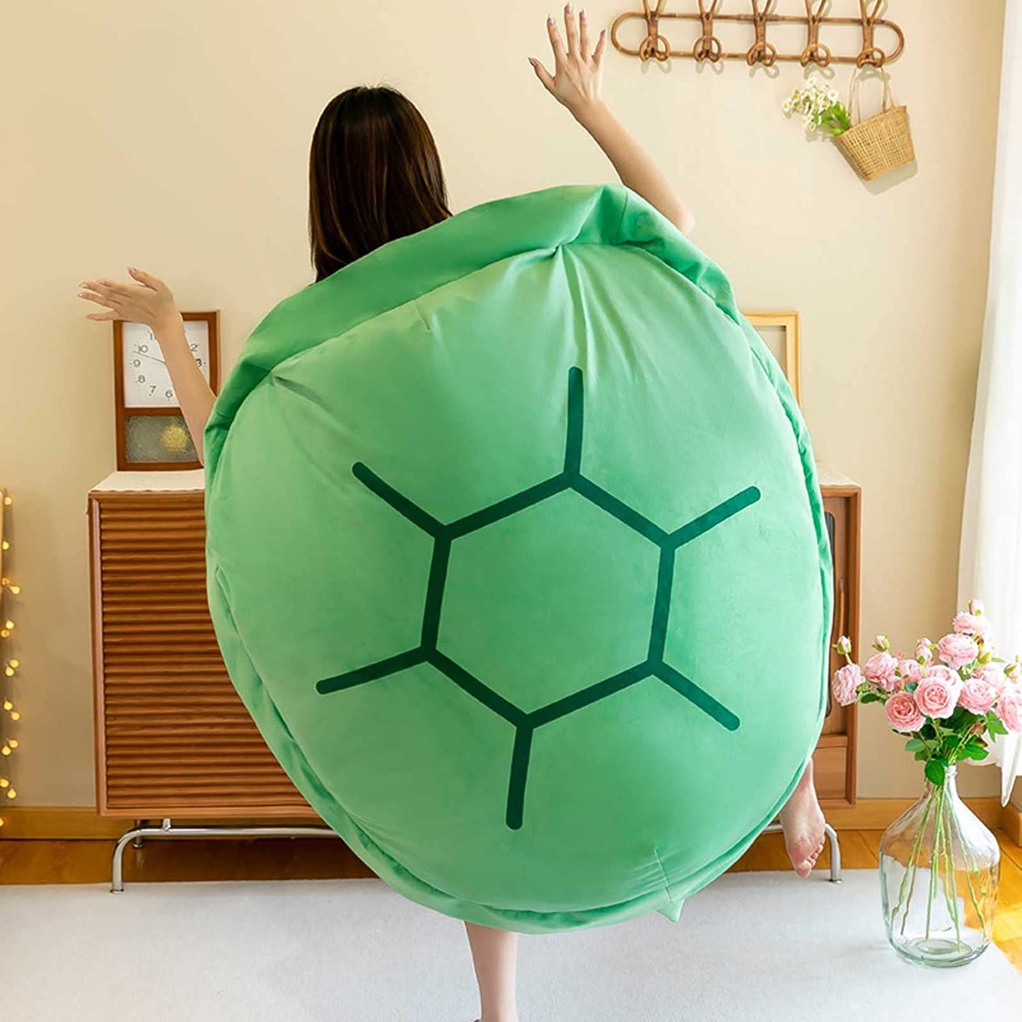 Green Wearable Turtle Shell Pillows gods grace
