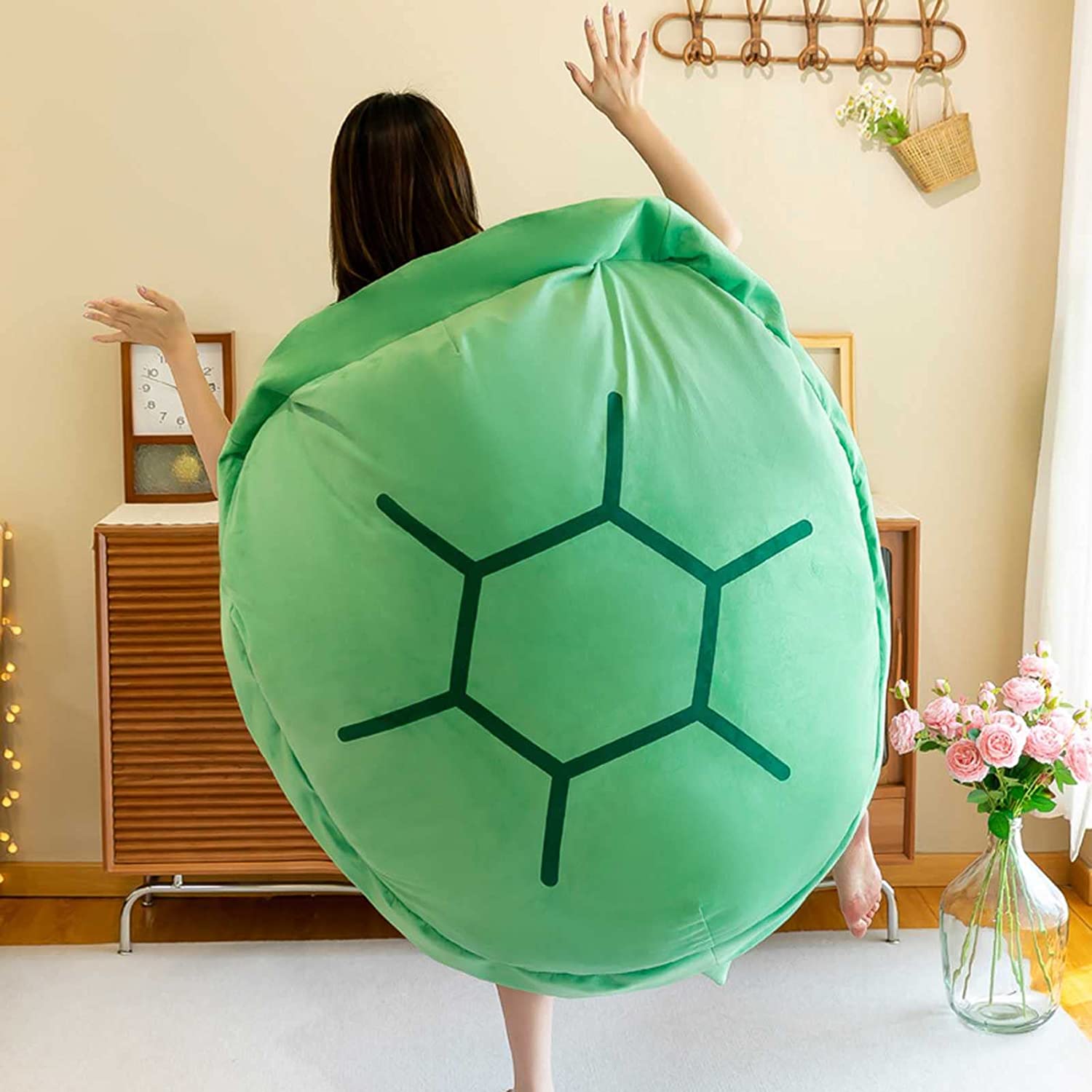 Green Wearable Turtle Shell Pillows gods grace
