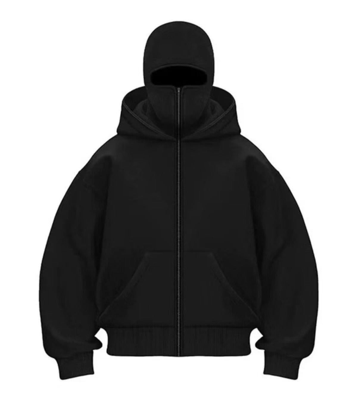 Men's Hooded Zip-Up Baseball Jacket gods grace