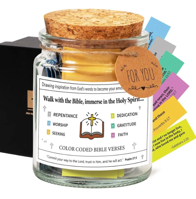 Faith & Joy Verse Jar gods grace