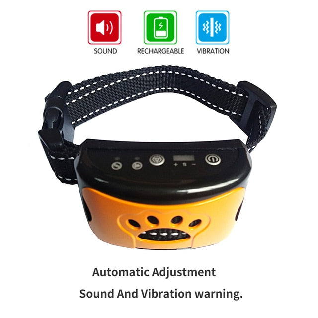 Ultrasonic Anti-Bark Dog Training Collar gods grace