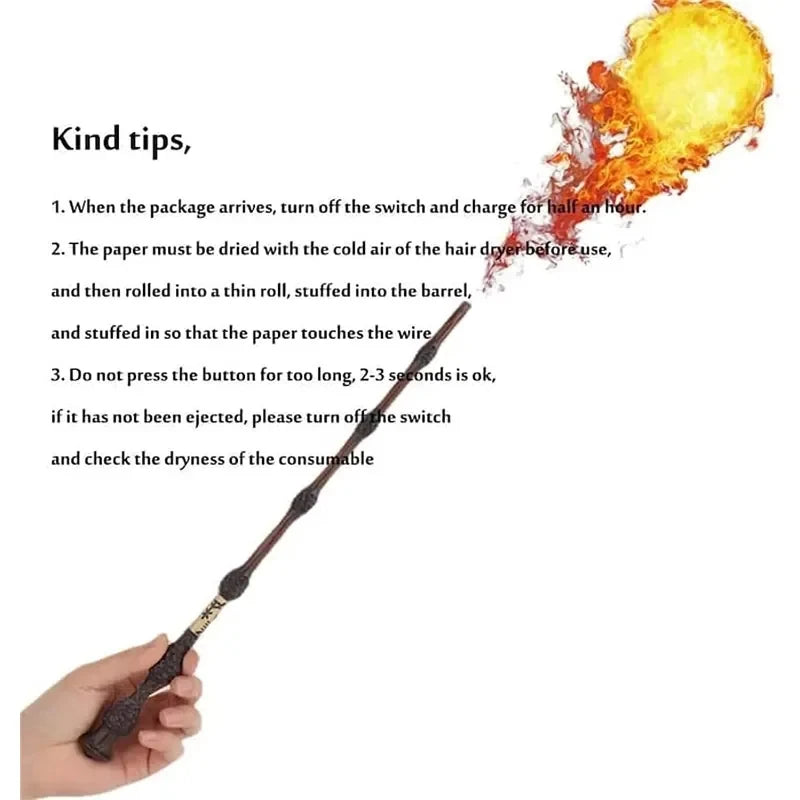 Fire-breathing Magic Wand Toy gods grace