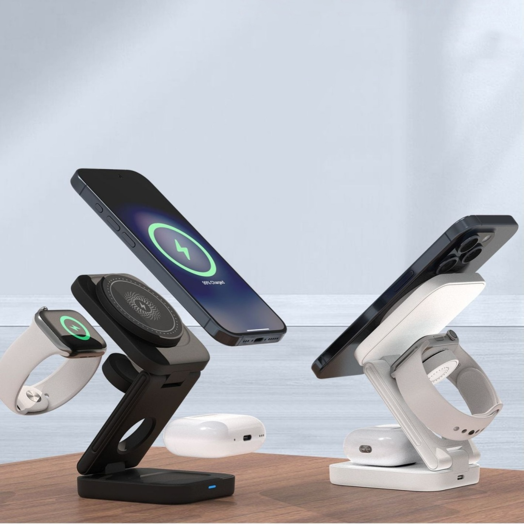 3 IN 1 FOLDABLE WIRELESS CHARGER gods grace