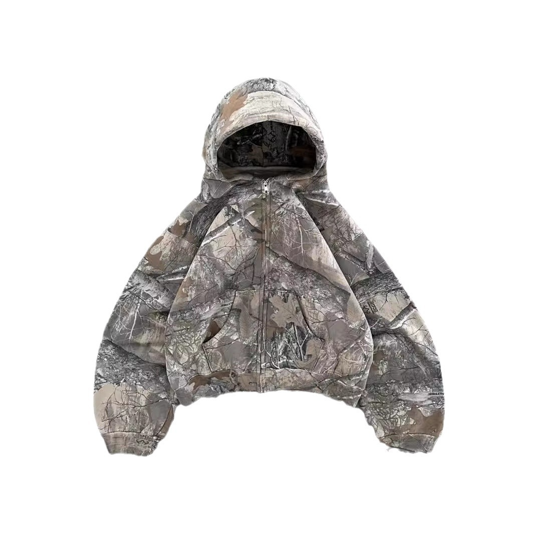 Urban Camo Retro Hoodie gods grace