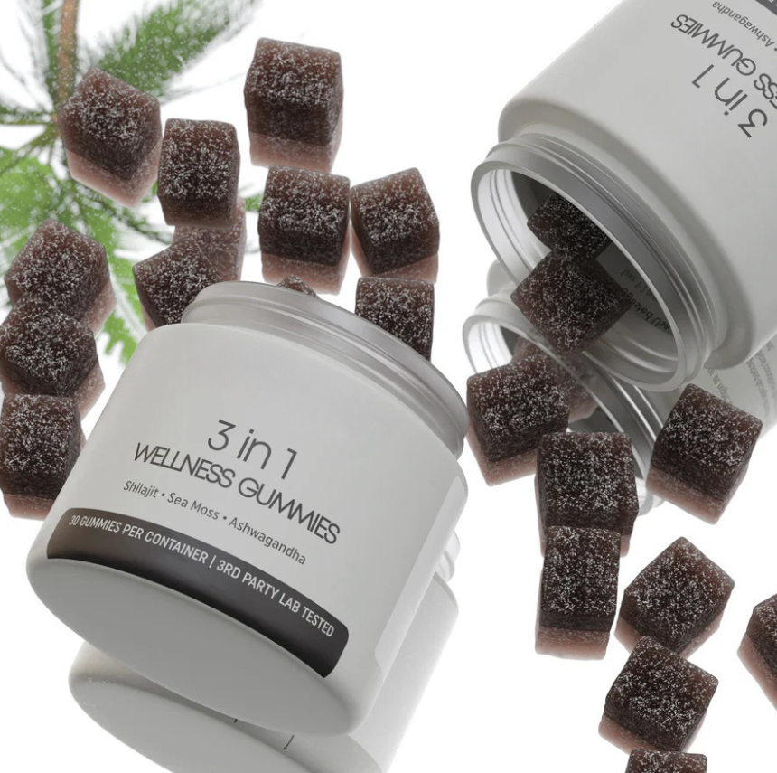 Shilajit 3-in-1 Gummies for Men gods grace