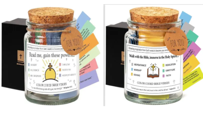 Faith & Joy Verse Jar gods grace
