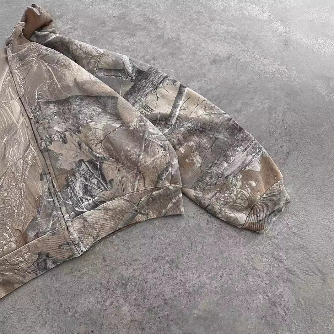 Urban Camo Retro Hoodie gods grace