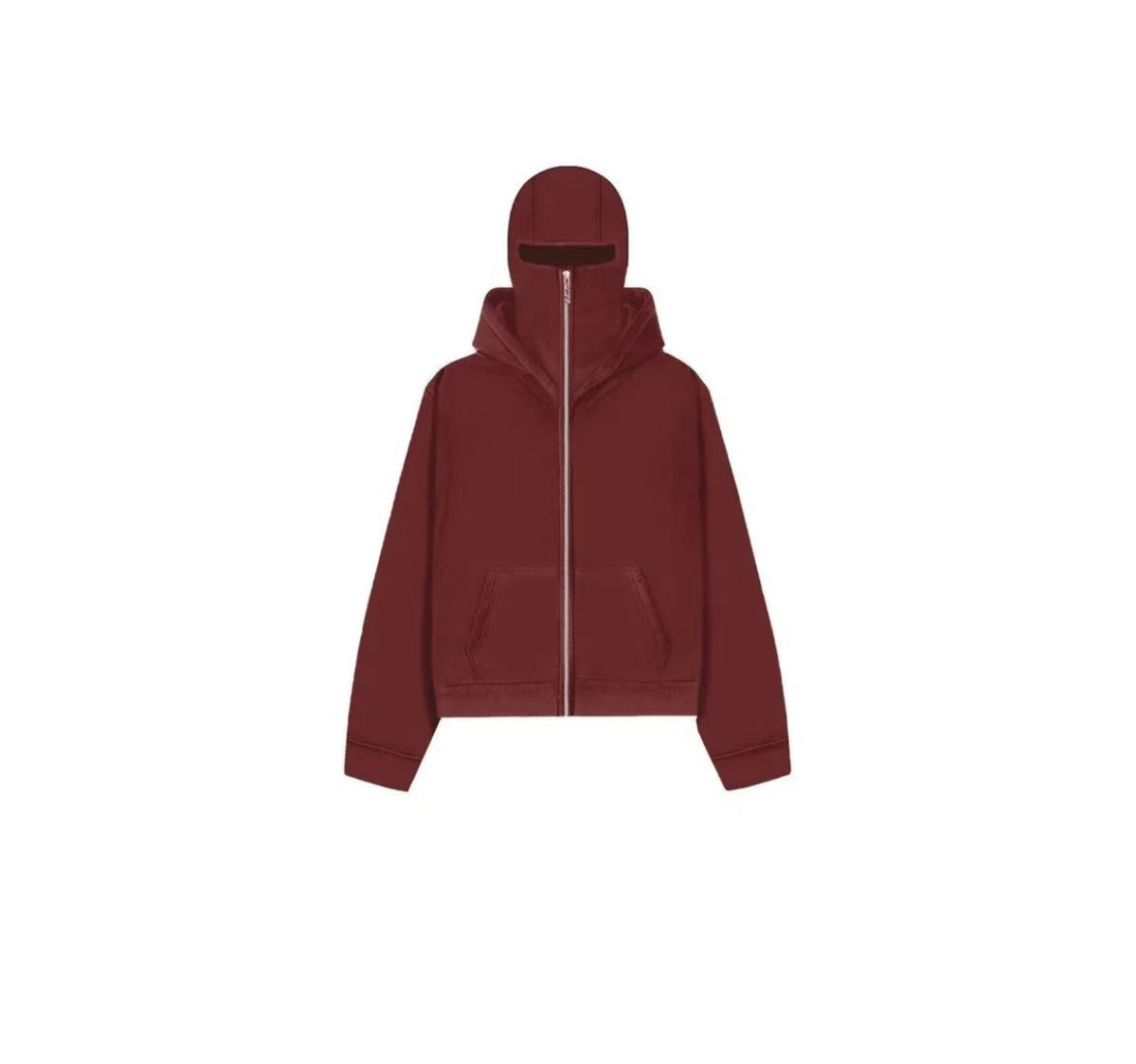 Men's Hooded Zip-Up Baseball Jacket gods grace