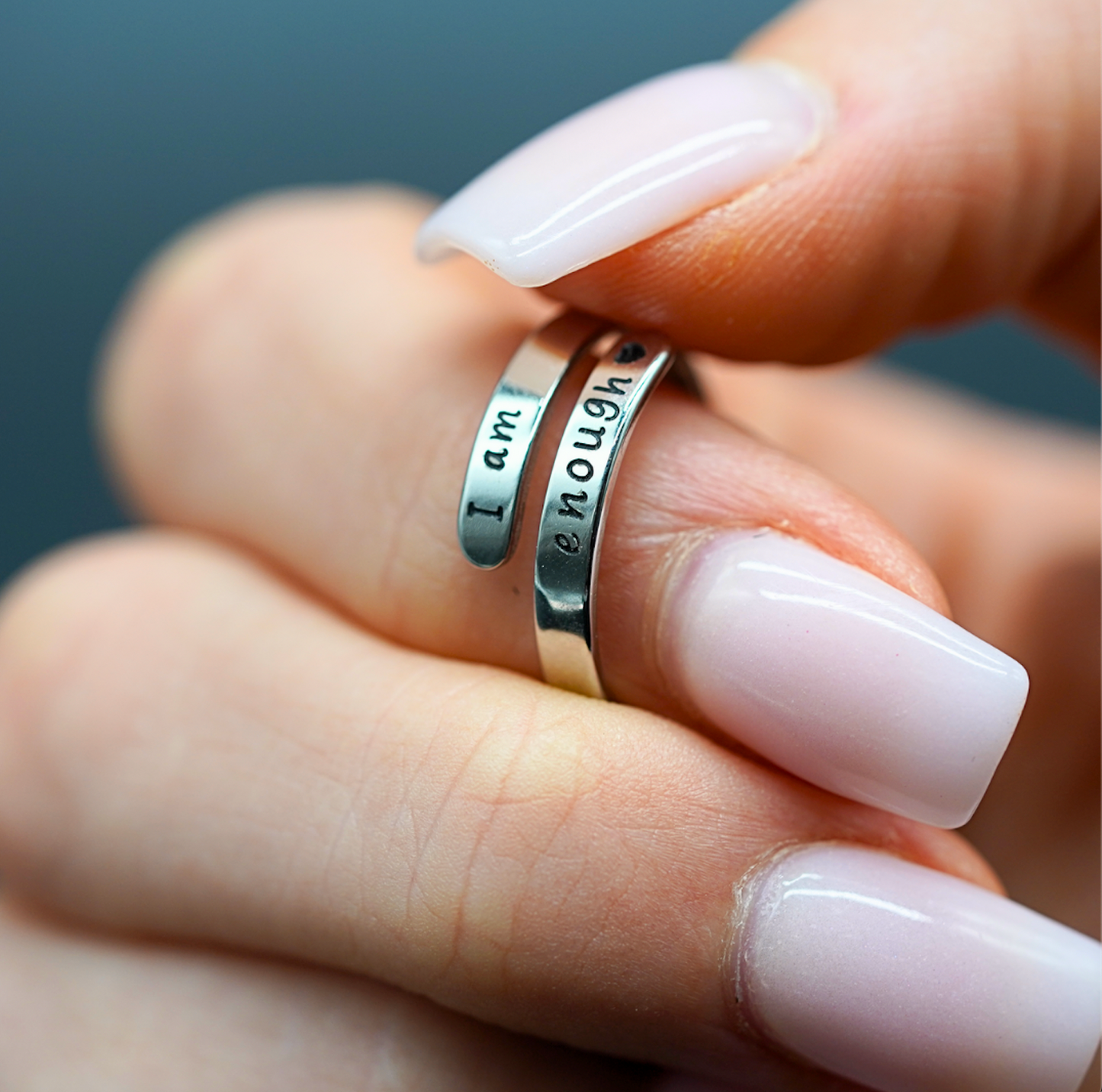 I Am Enough Ring gods grace