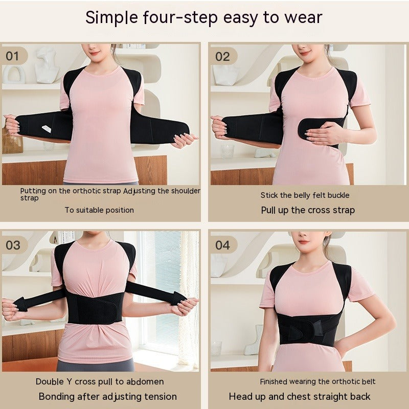 Unisex Posture Corrector Back Brace gods grace
