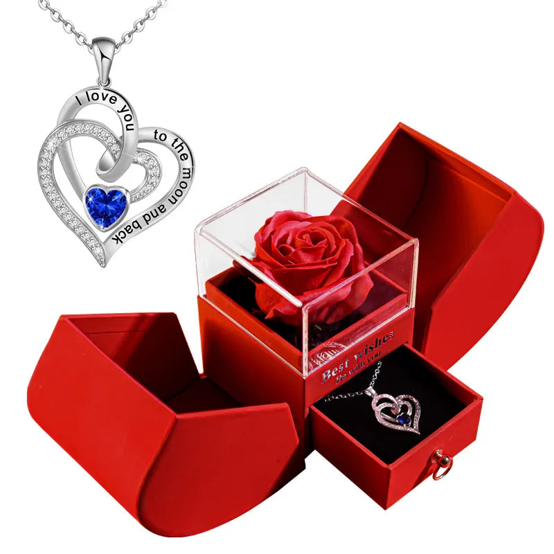 Christmas Jewelry Box Necklace gods grace