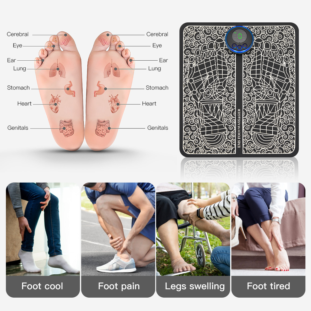Rechargeable Foot Massage Pad gods grace
