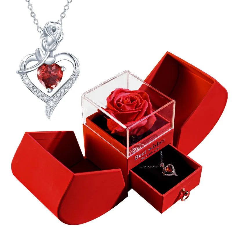Christmas Jewelry Box Necklace gods grace