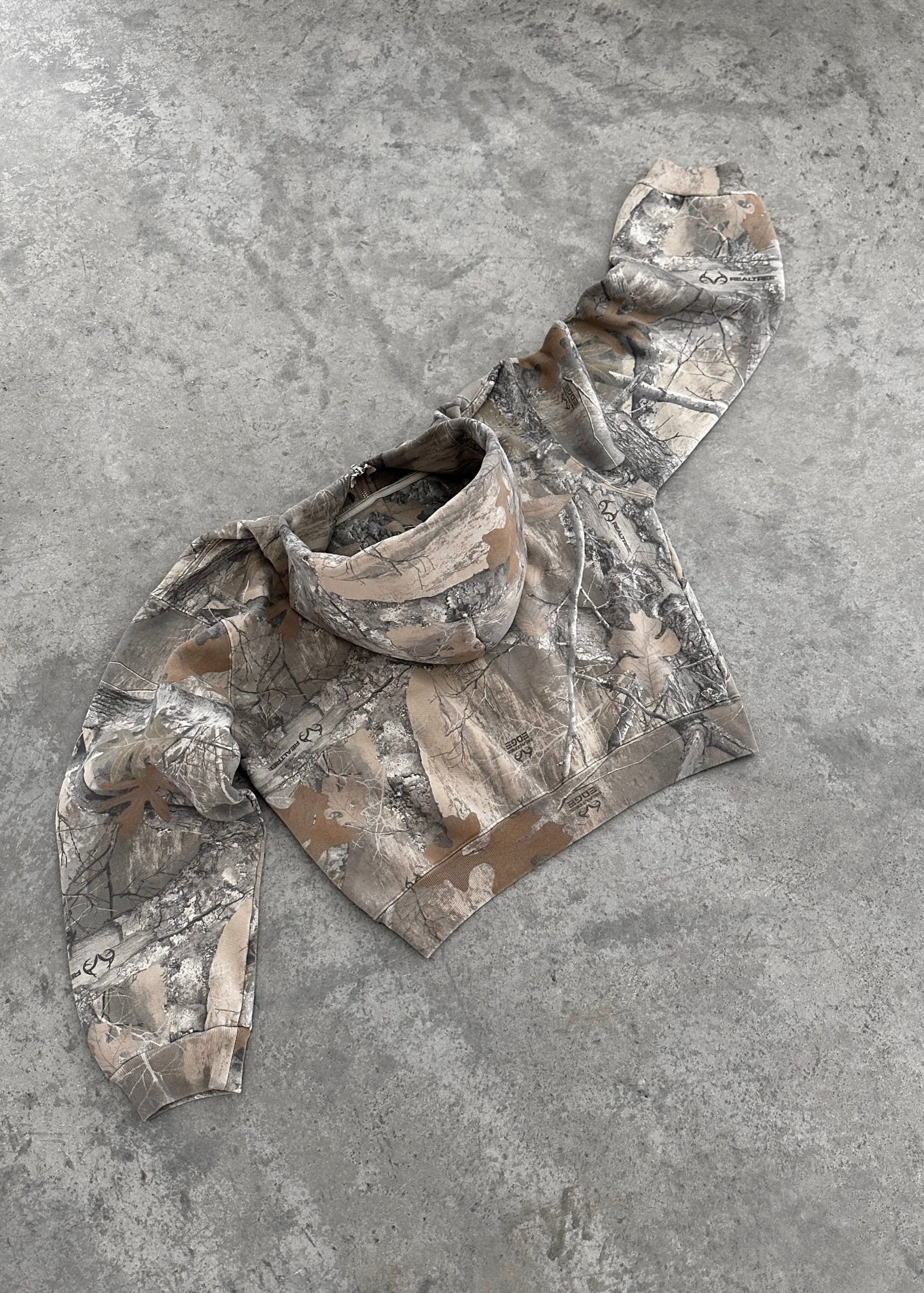 Urban Camo Retro Hoodie gods grace