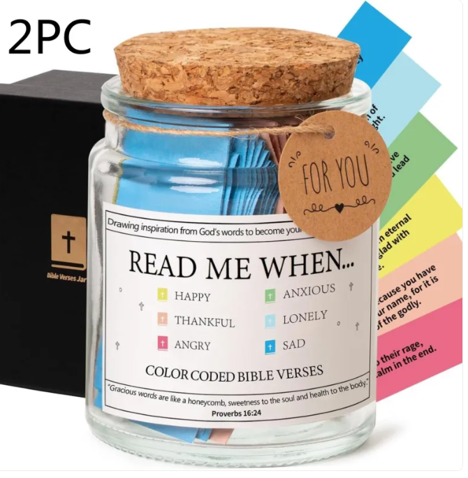 Faith & Joy Verse Jar gods grace