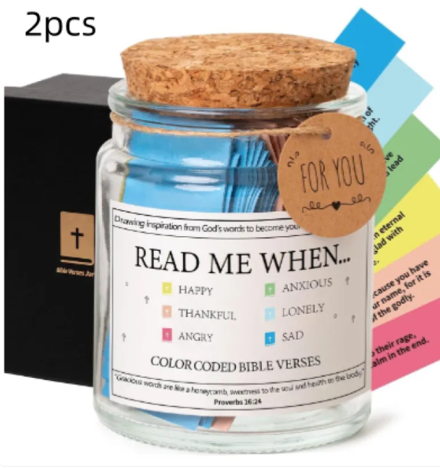 Faith & Joy Verse Jar gods grace