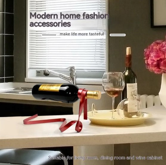 Ribbon Wine Rack gods grace