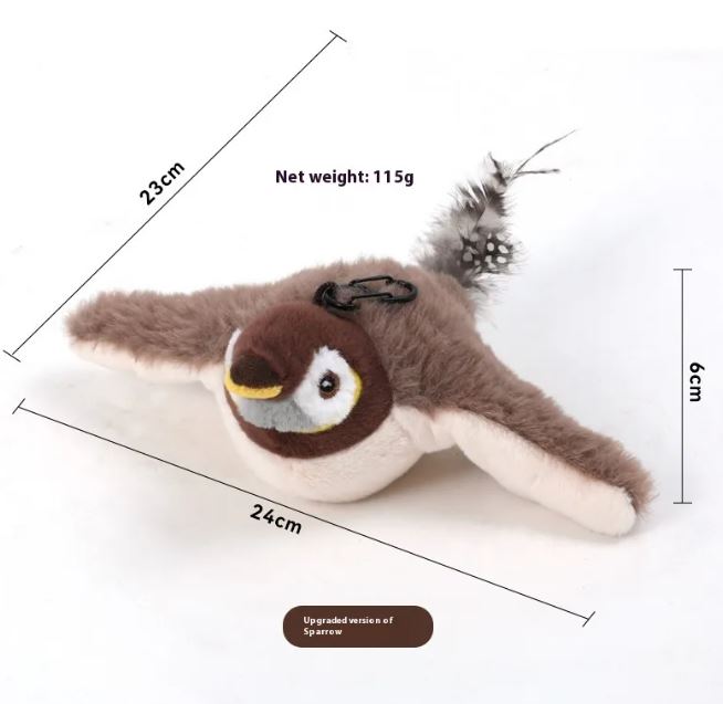 Flapping Bird Cat  Toy gods grace