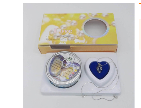 Pearl Jewelry Gift Box with Freshwater Necklace gods grace