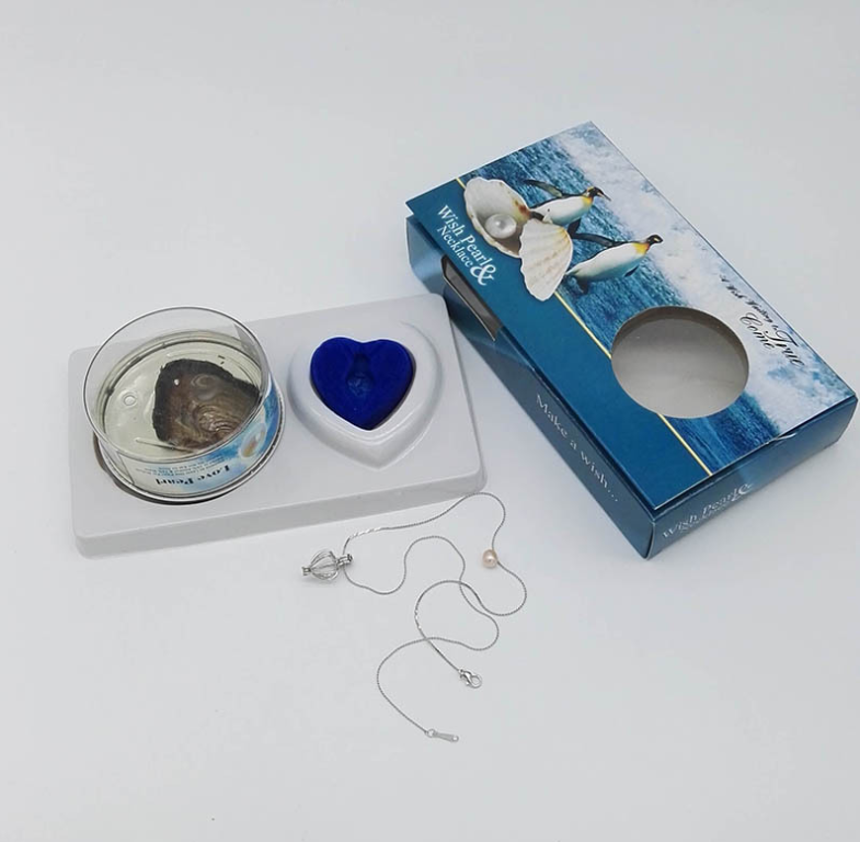 Pearl Jewelry Gift Box with Freshwater Necklace gods grace